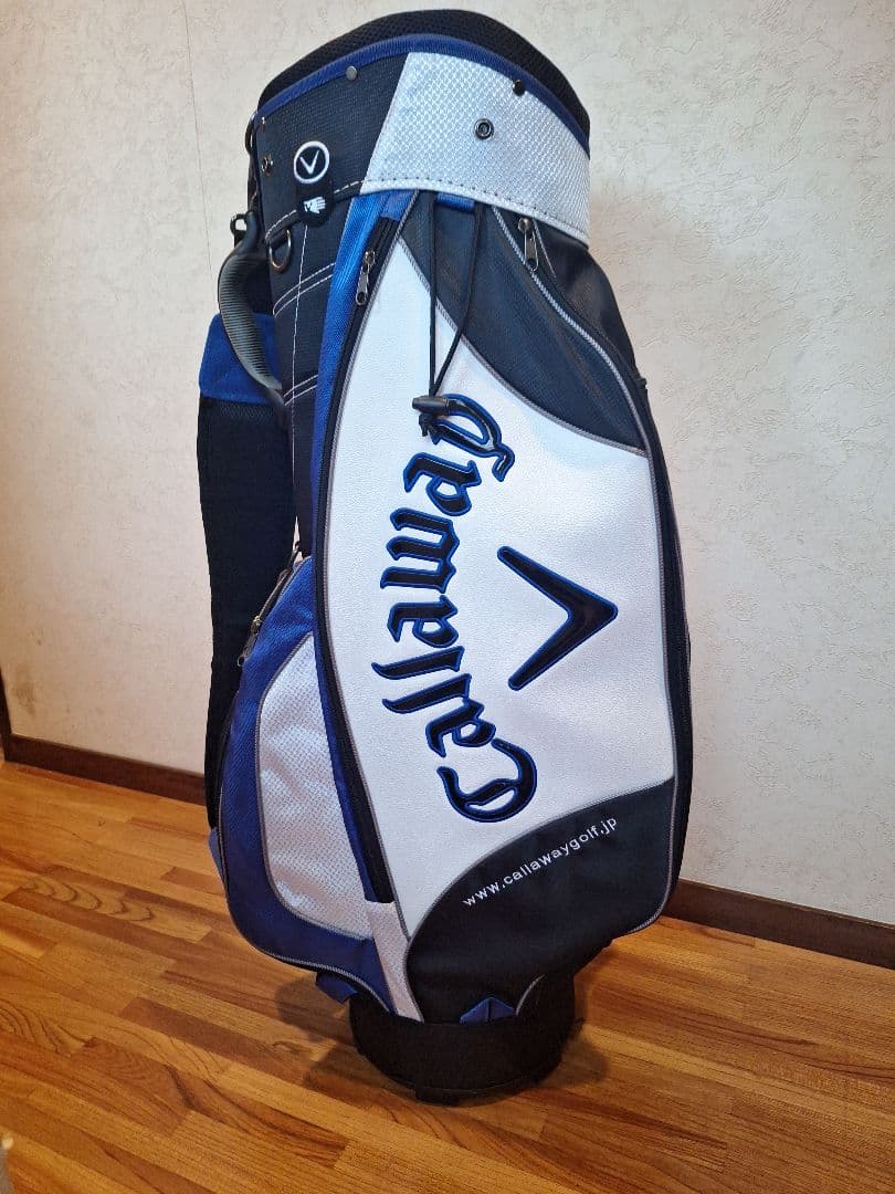 Callaway WARBIRD ブルー ゴルフキャディバッグ フード付き 単品