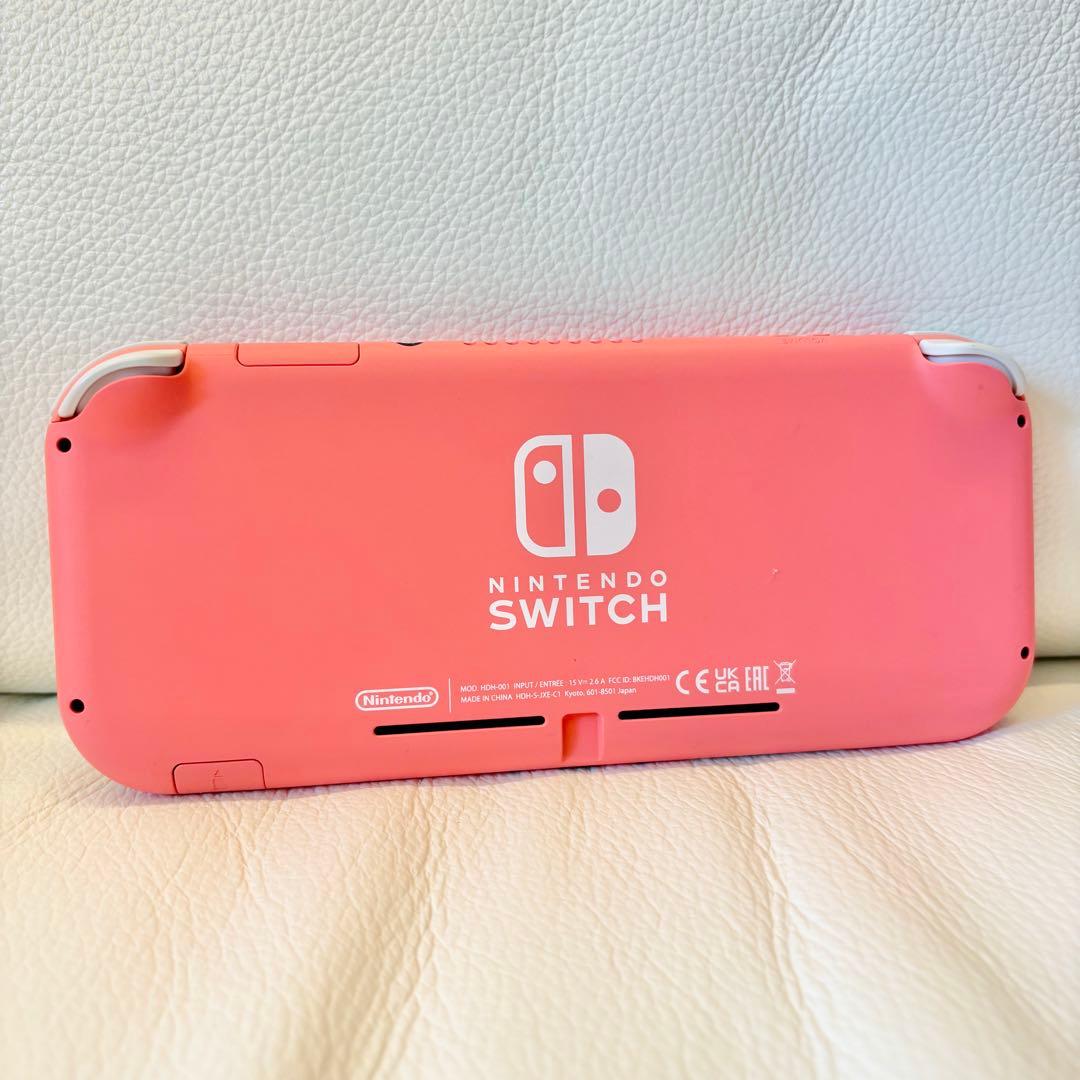 Nintendo Switch Lite 本体 ピンク コーラル