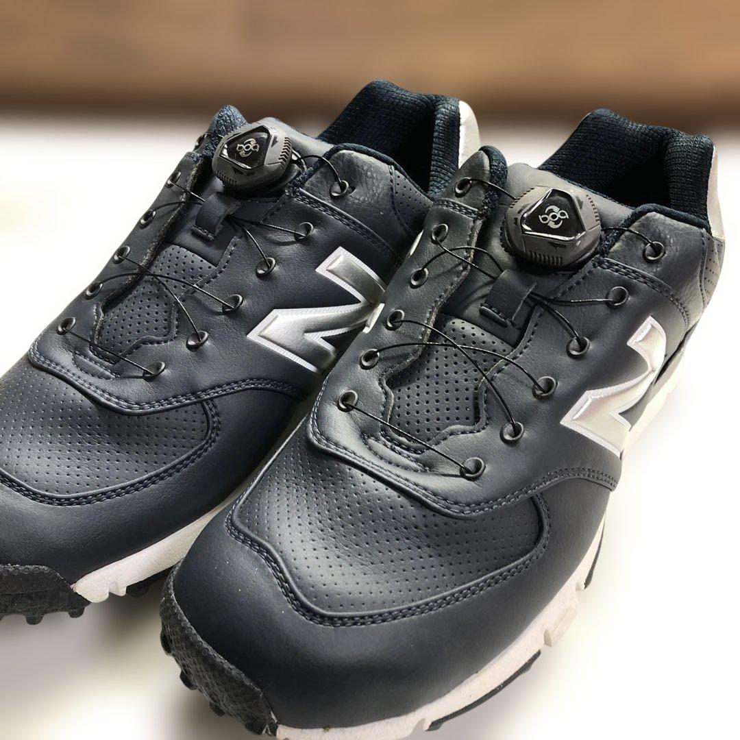 New Balance 574 BOA ブラックゴルフシューズ