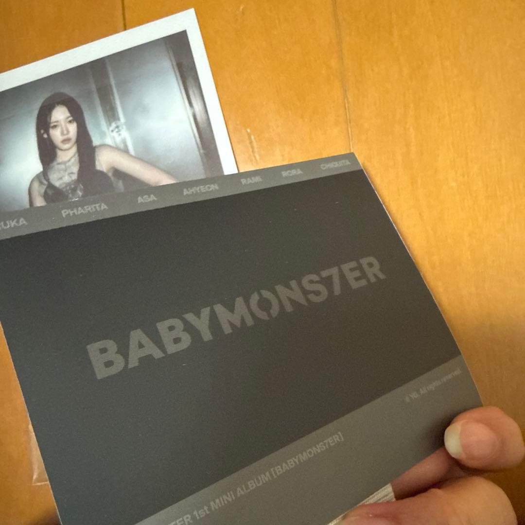 【韓国限定】BABYMONSTER 1st MINI ALBUM ポラロイド