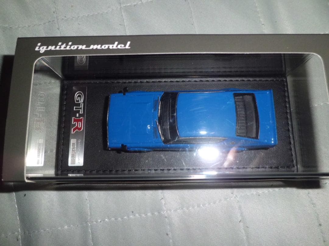 【現状品】イグニッションモデル 1/43 スカイライン 2000GT-R ブルー