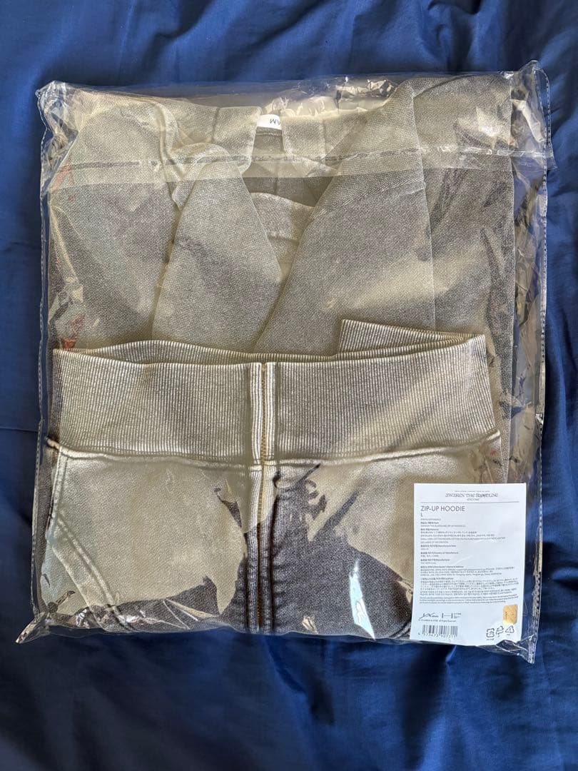 &TEAM ジップアップフーディ　Lサイズ　トレカなし