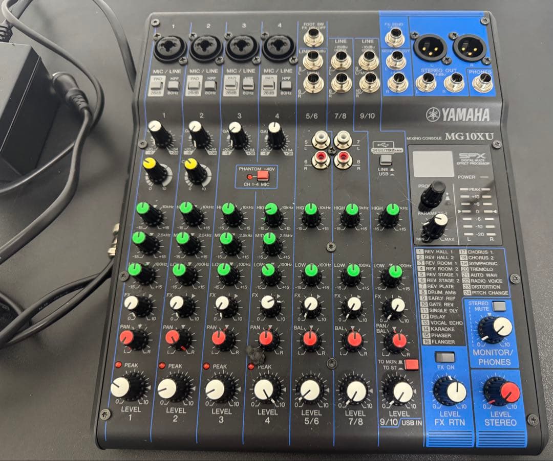 YAMAHA MG10XU DJミキサー 本体