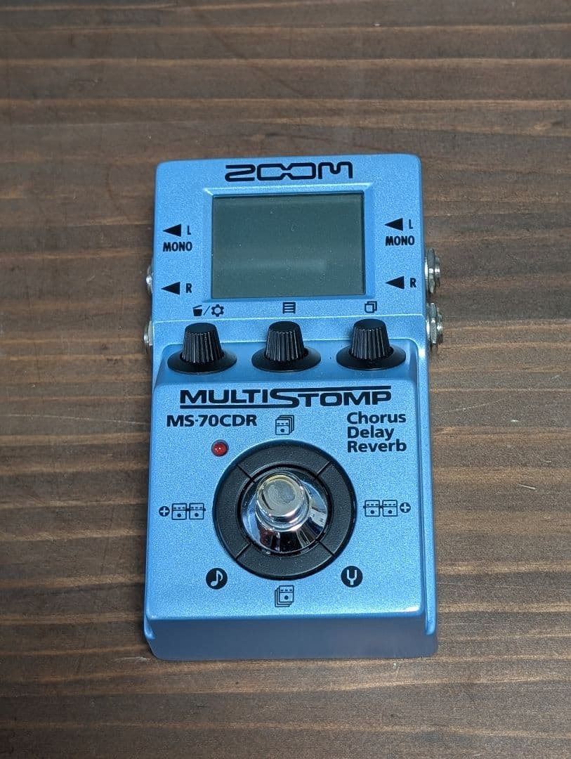 ZOOM MS-70CDR マルチストンプ ギターエフェクター
