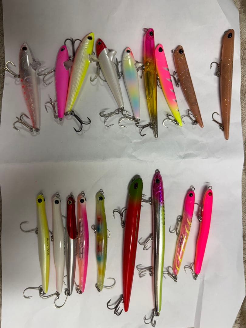 ルアーセット（主にシーバス用）60個以上