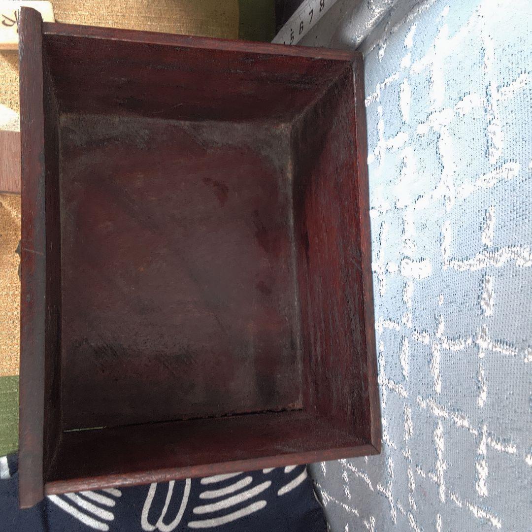 木製麻雀牌セット 収納ボックス付き 蓋無し 汚れ