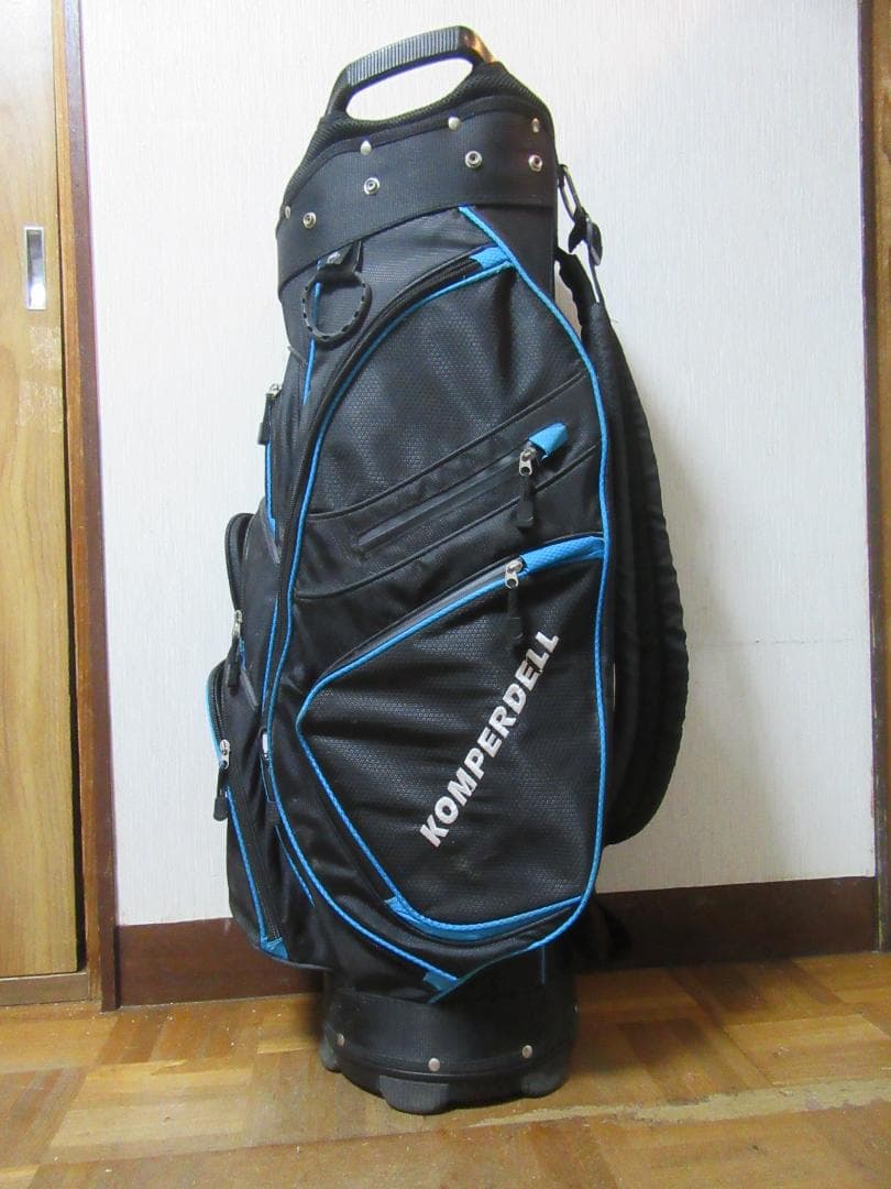 ★☆★KOMPERDELL★ゴルフバック★黒★フードなし★☆★