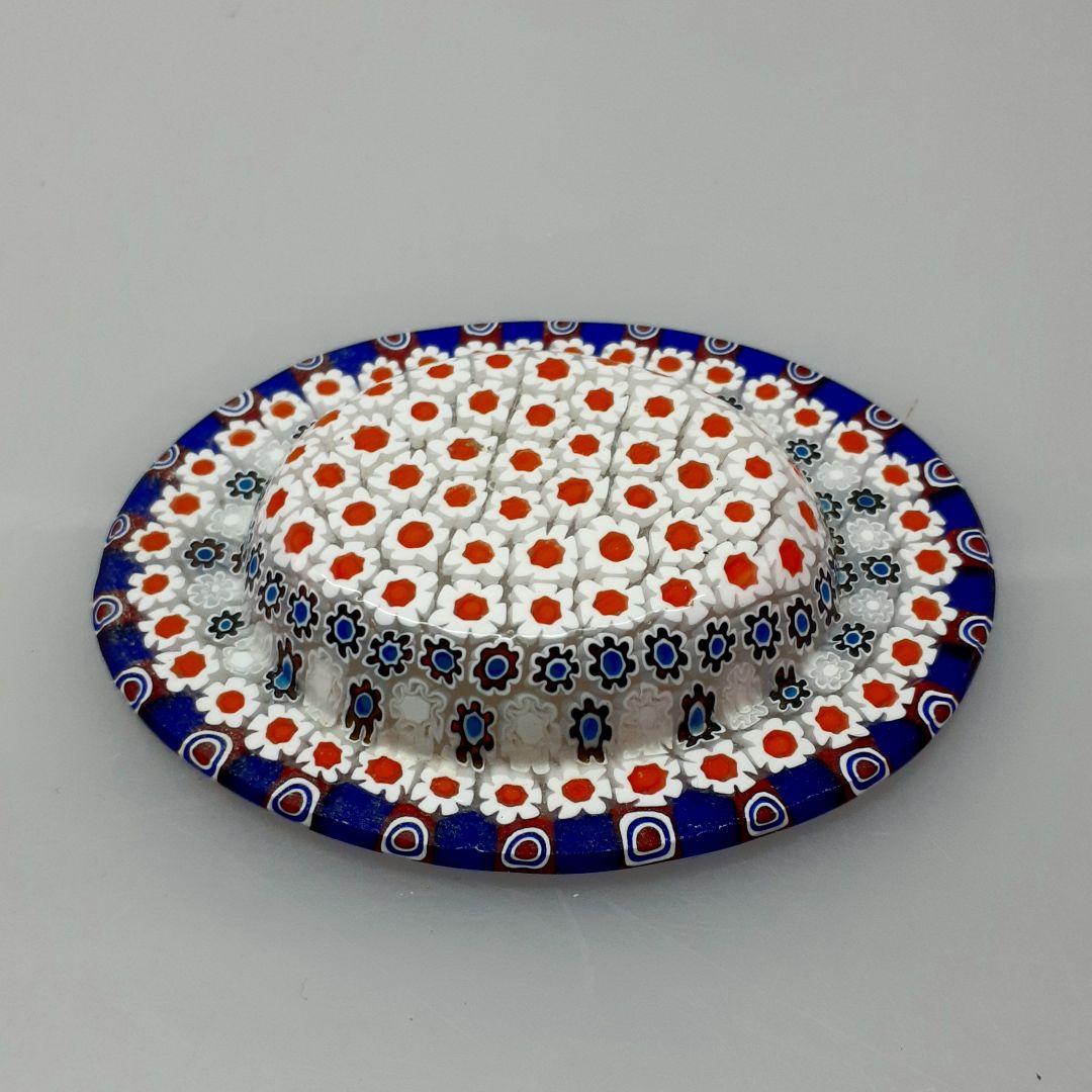 MURANO GLASS ミルフィオリ プレート 皿