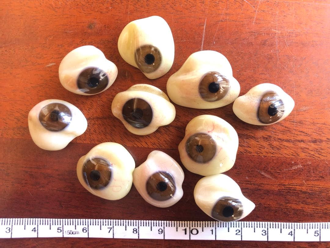 アンティーク　義眼　変形タイプ　10個セット