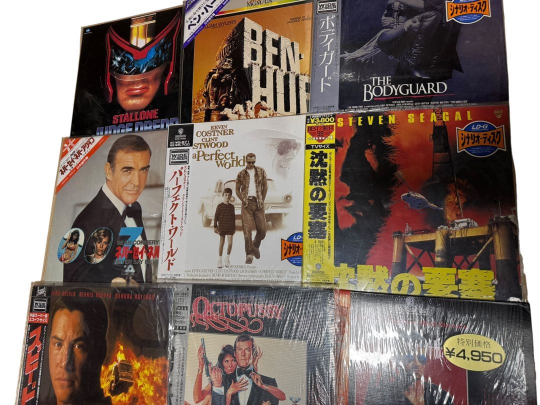 LD レーザーディスク各種　ランボー　007 インディージョーンズ等