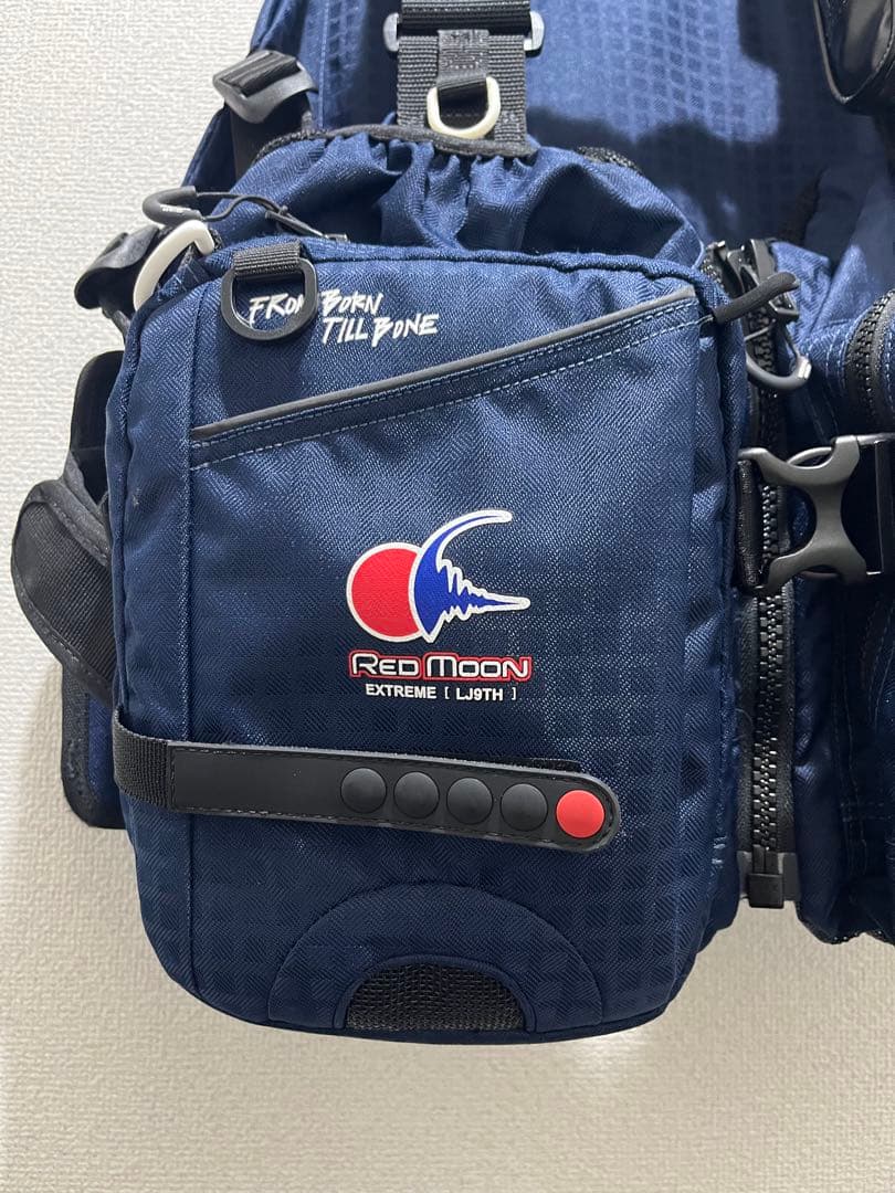 りゅぱぱ様　マズメ　レッドムーン 9th ゲームベスト　ネイビー