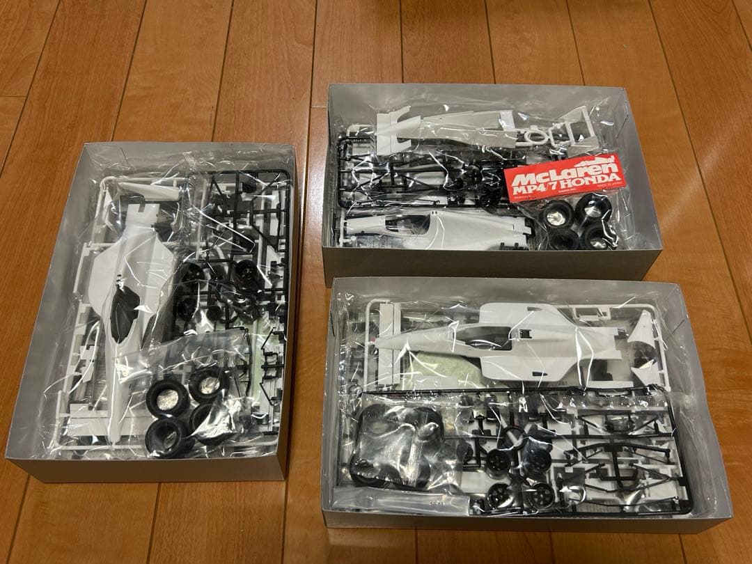 Tamiya McLaren HONDAプラモデルキット 3点セット