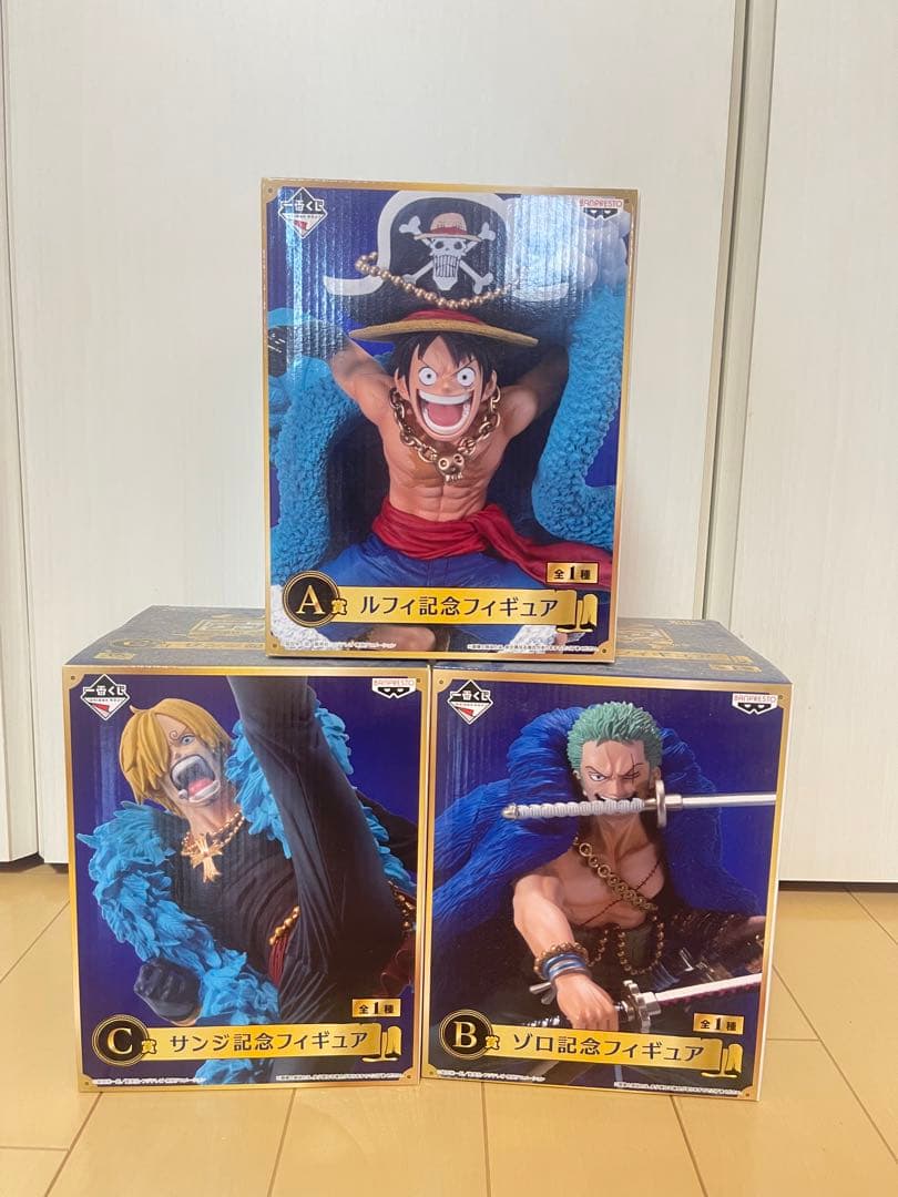 一番くじ ワンピース 20th anniversary」フィギュアセット