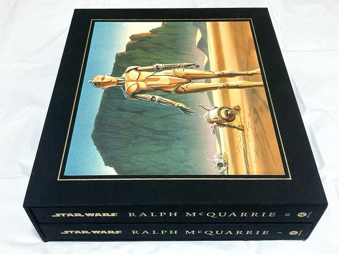 スター・ウォーズ　アート　「ラルフ・マクォーリー」画集　洋書　2冊組　箱入り