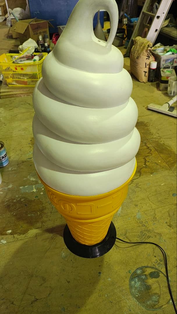 ソフトクリームディスプレイライト