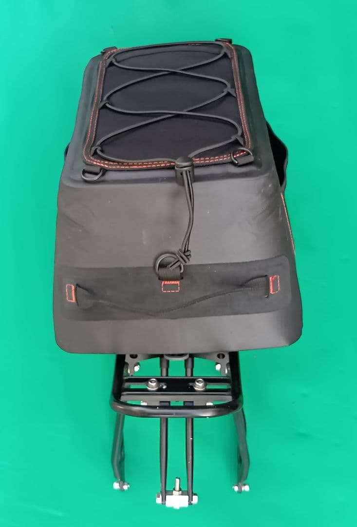 ラックタイム製リアキャリアと　15Lトランクバッグのセット KHS F20RC