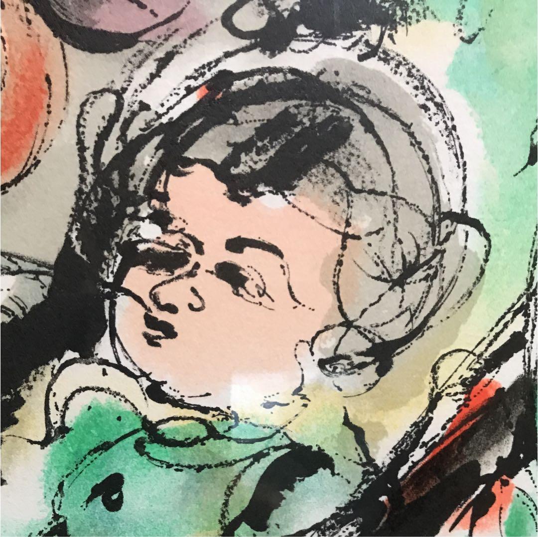 版画  鈴木 康雄画伯作品  20号　値下げ