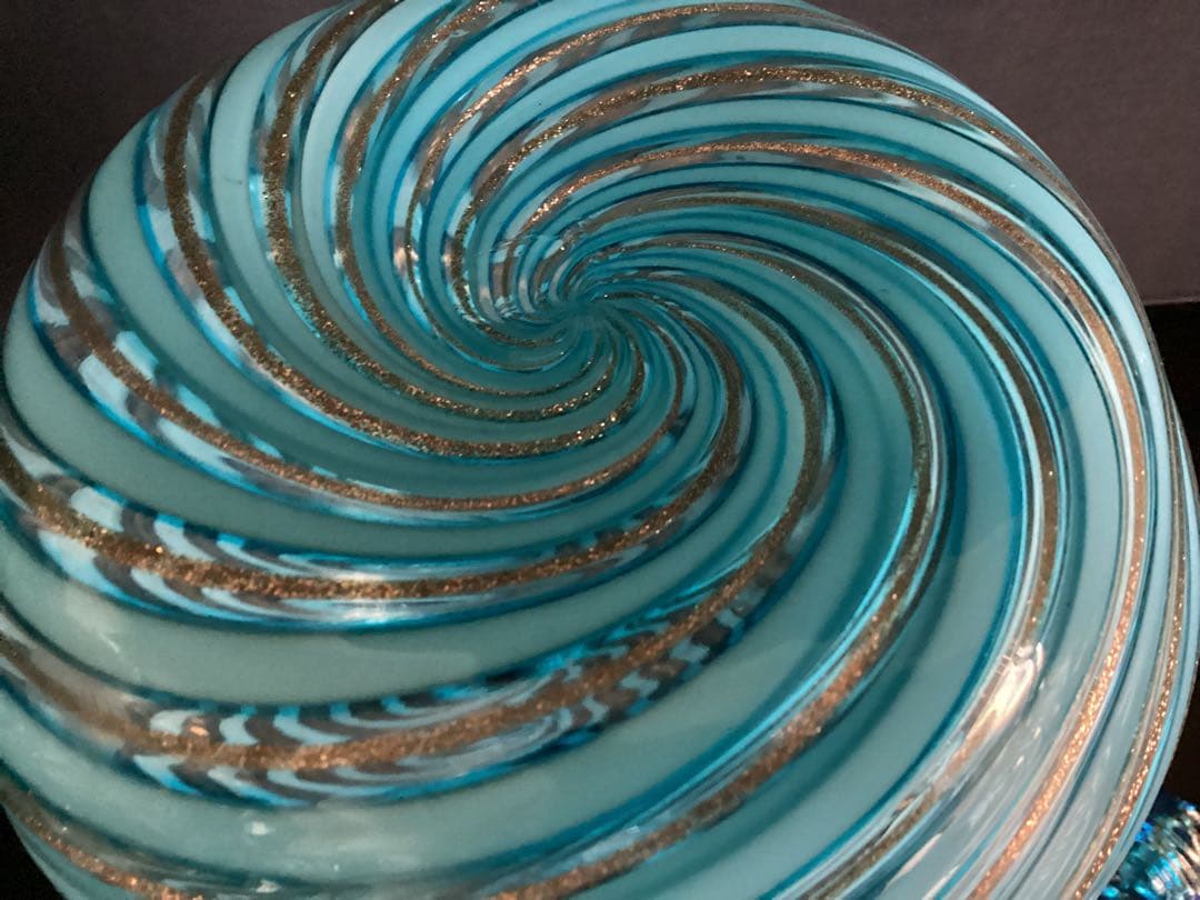 ベネチアングラス　イタリア　ムラーノ　ボトル