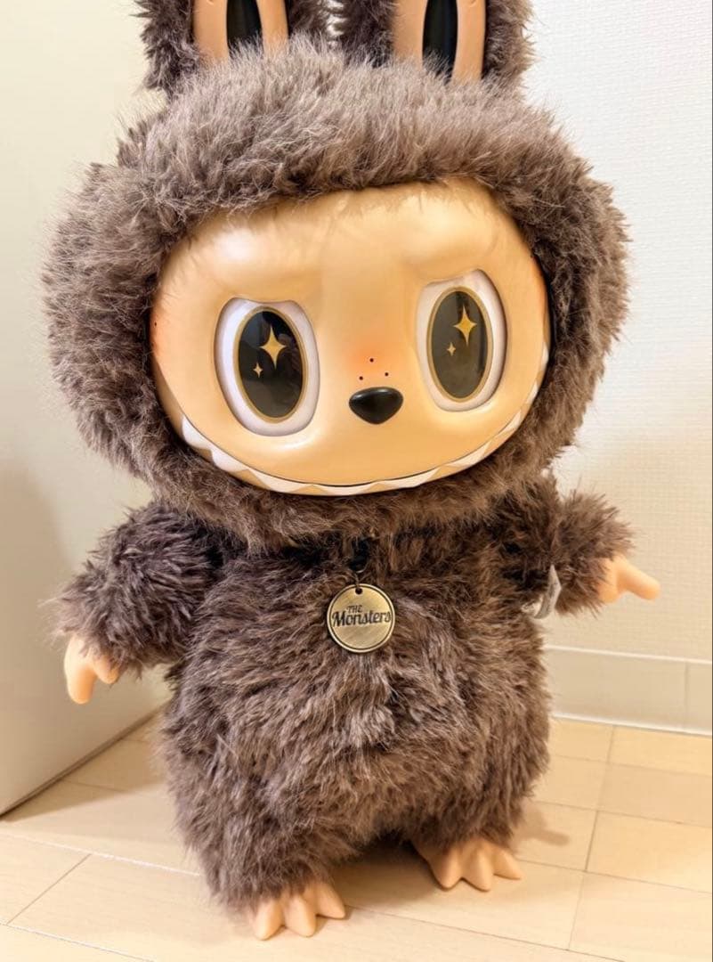 ZIMOMO 特大 58cm ジモモ　茶色　美品 ラブブ