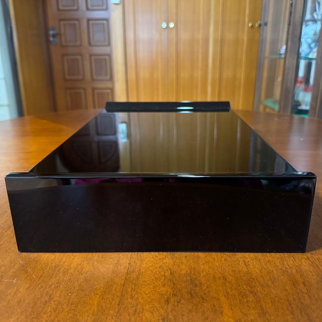 新品 輪島塗 慶塚 慶塚漆器 平卓 花台 敷板 漆器 漆 器 四角型 黒 共箱