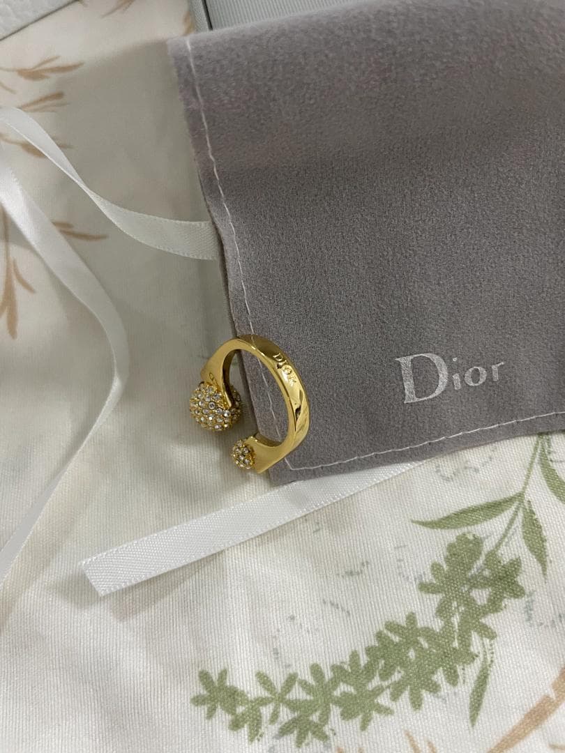 ゴールド/即発送 ディオール リング DIOR 指輪