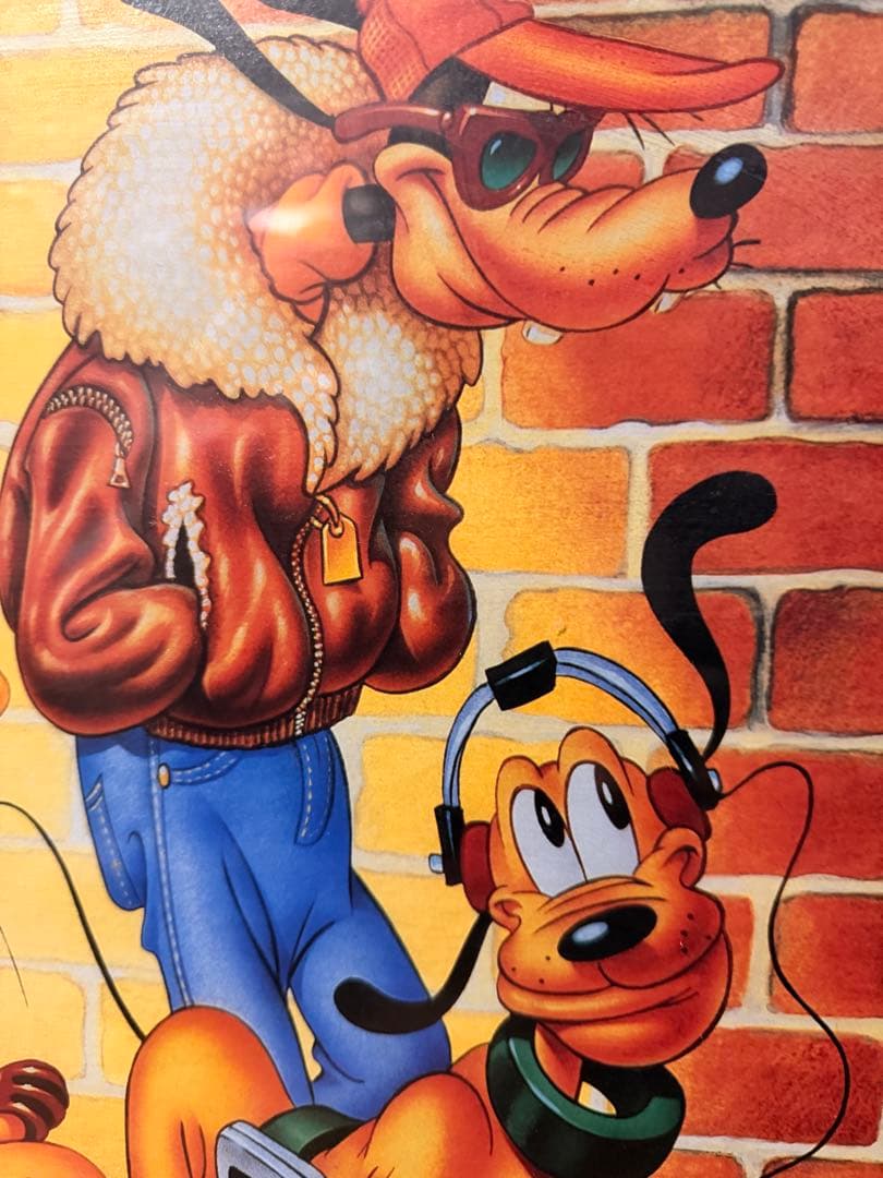 ビンテージ　80s DISNEY ポスター　アートパネル　ディズニー　ミッキー