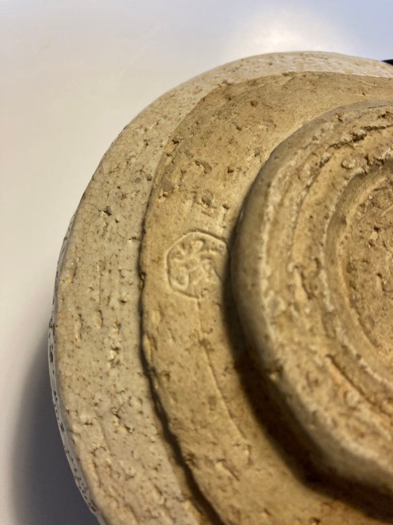 織部焼 山口茂造 色絵 茶碗 抹茶碗 茶事 茶道具