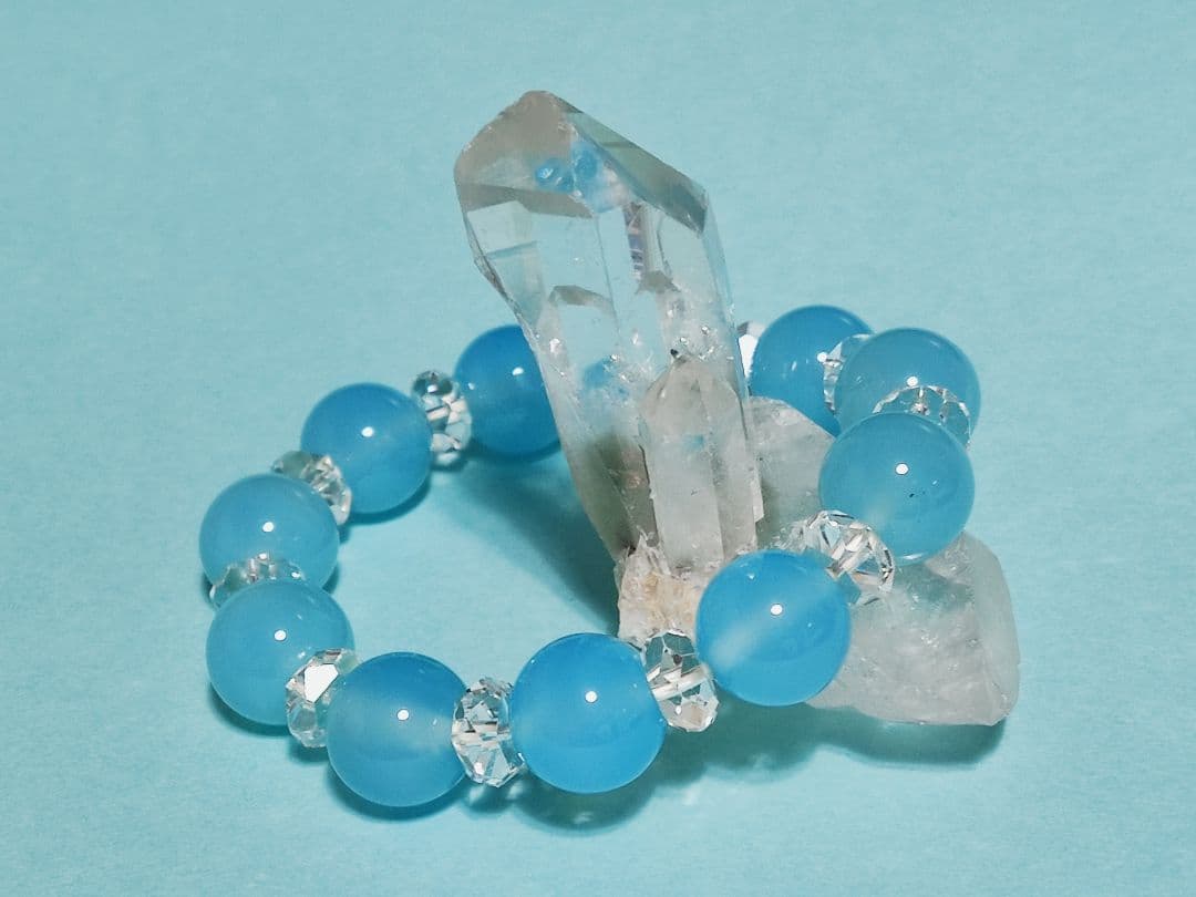 パワーストーン　天然石　ガーデンクリスタル　キーパー入り　41g　No.925