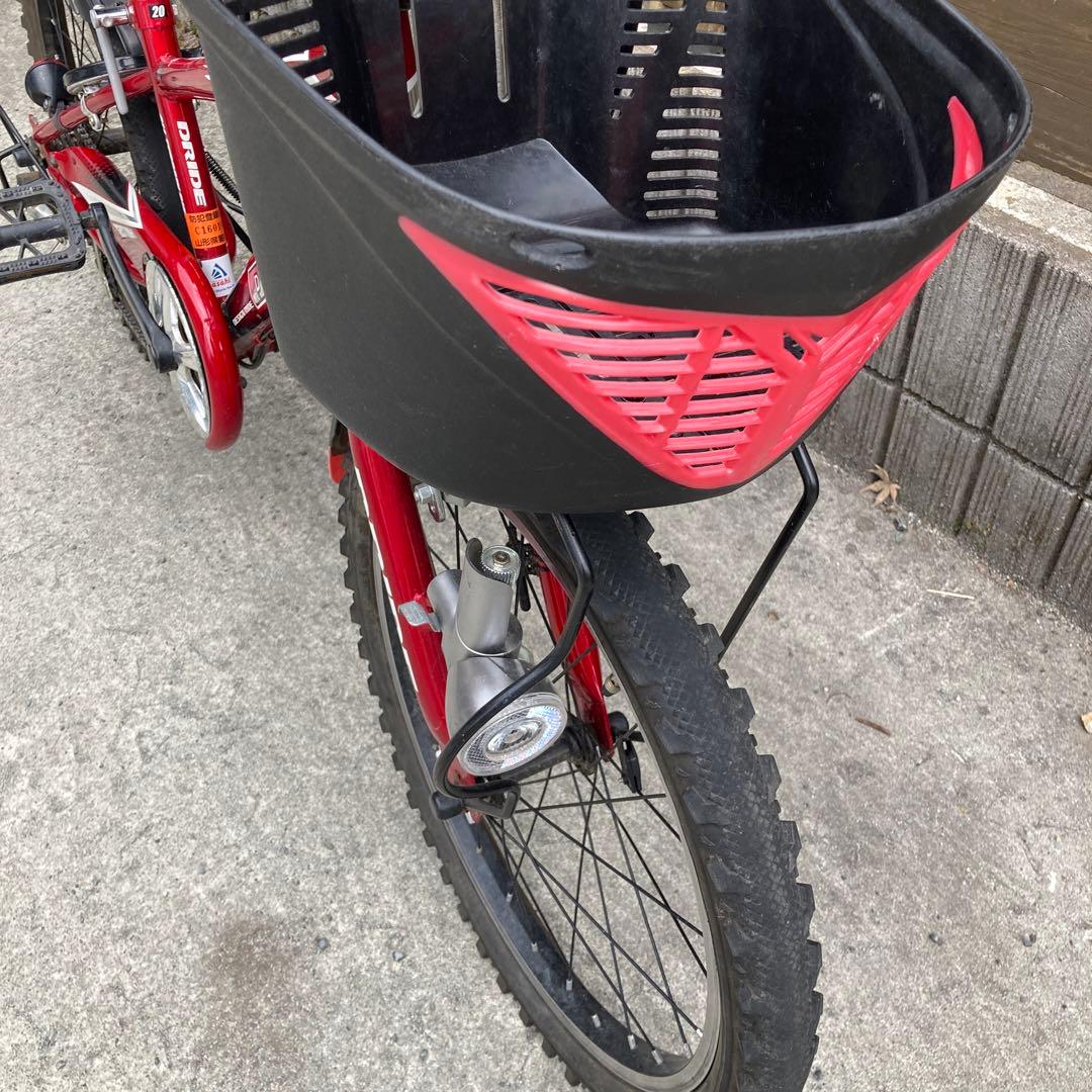 サイクルベースあさひ DRIDE ドライド　子供用自転車 赤　20インチ