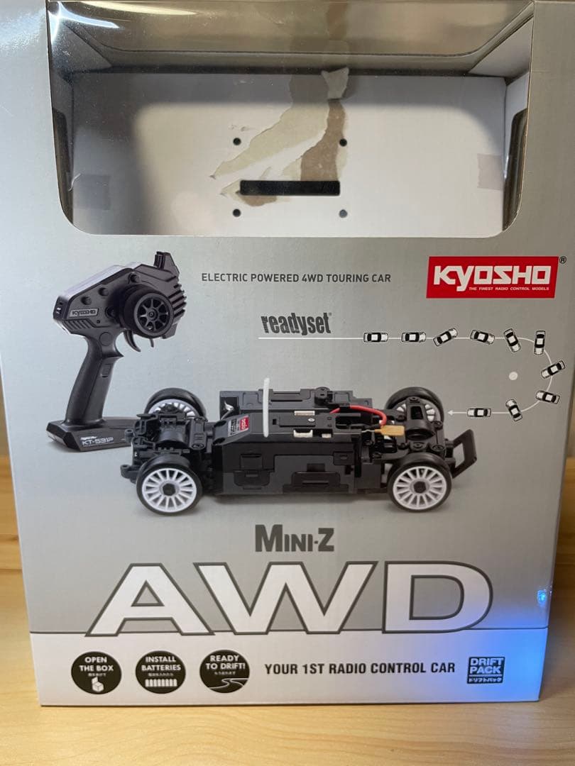 京商ミニッツAWD レディセット日産スカイライン2000GTライトユニット付き