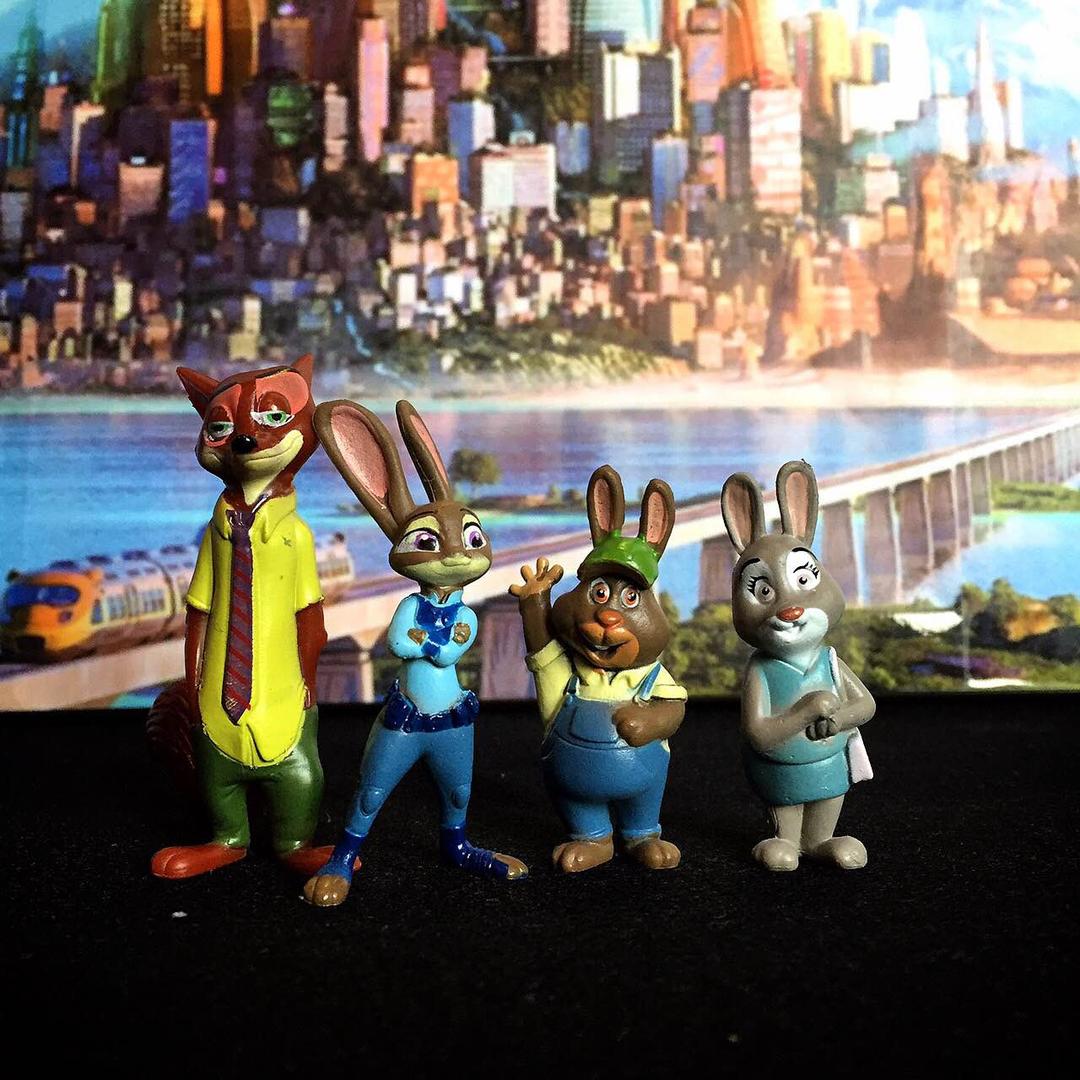 【嬉しいおまけ付き】大人気フィギュア❣️ズートピア 12キャラセット