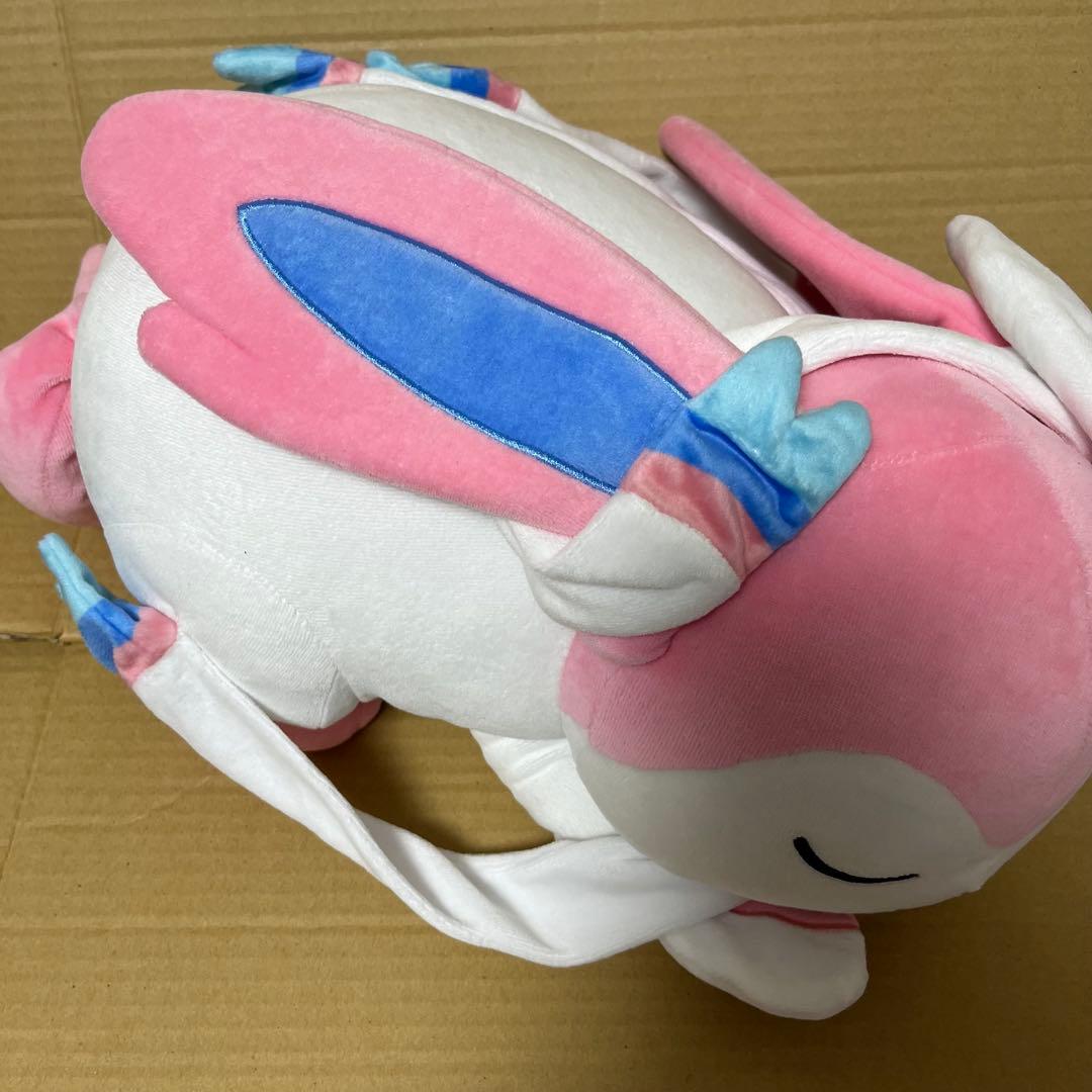 ポケモンセンター すやすやニンフィア ぬいぐるみ 紙タグ付き 美品