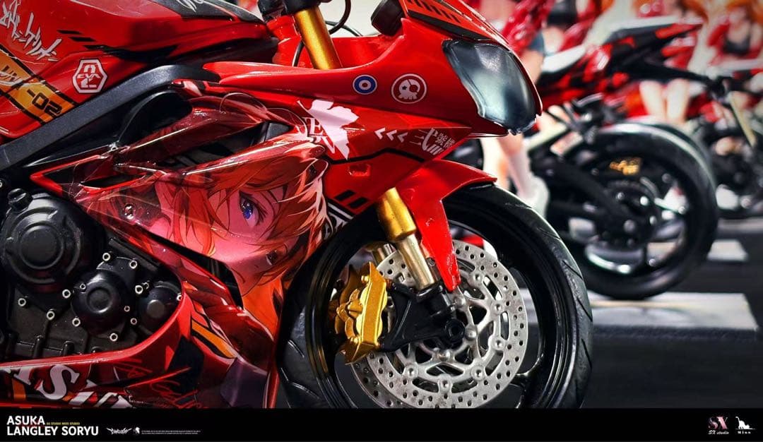 式波・アスカ・ラングレー　フィギュア　エヴァンゲリオン　ガレージキット