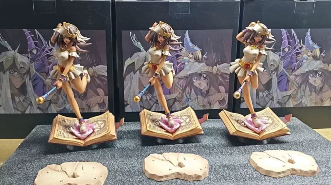 遊戯王 ブラック・マジシャン・ガール ガレージキット ガレキ スタチュー ①