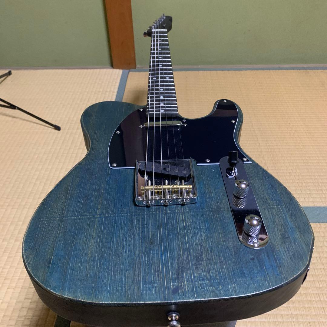 テレキャスタータイプ エレキギター ダークグリーン