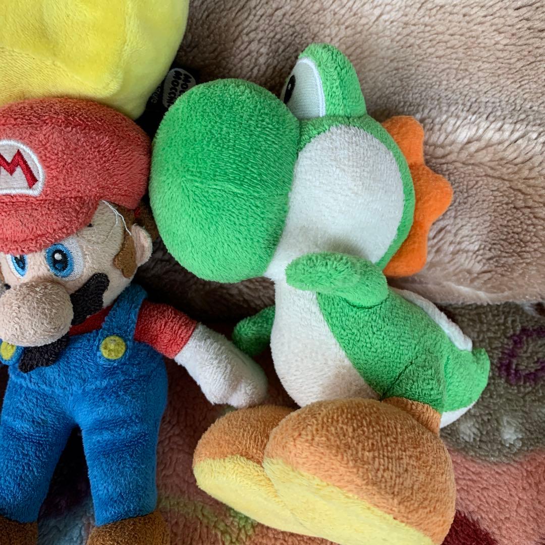マリオ・ルイージ・ヨッシー ぬいぐるみセット