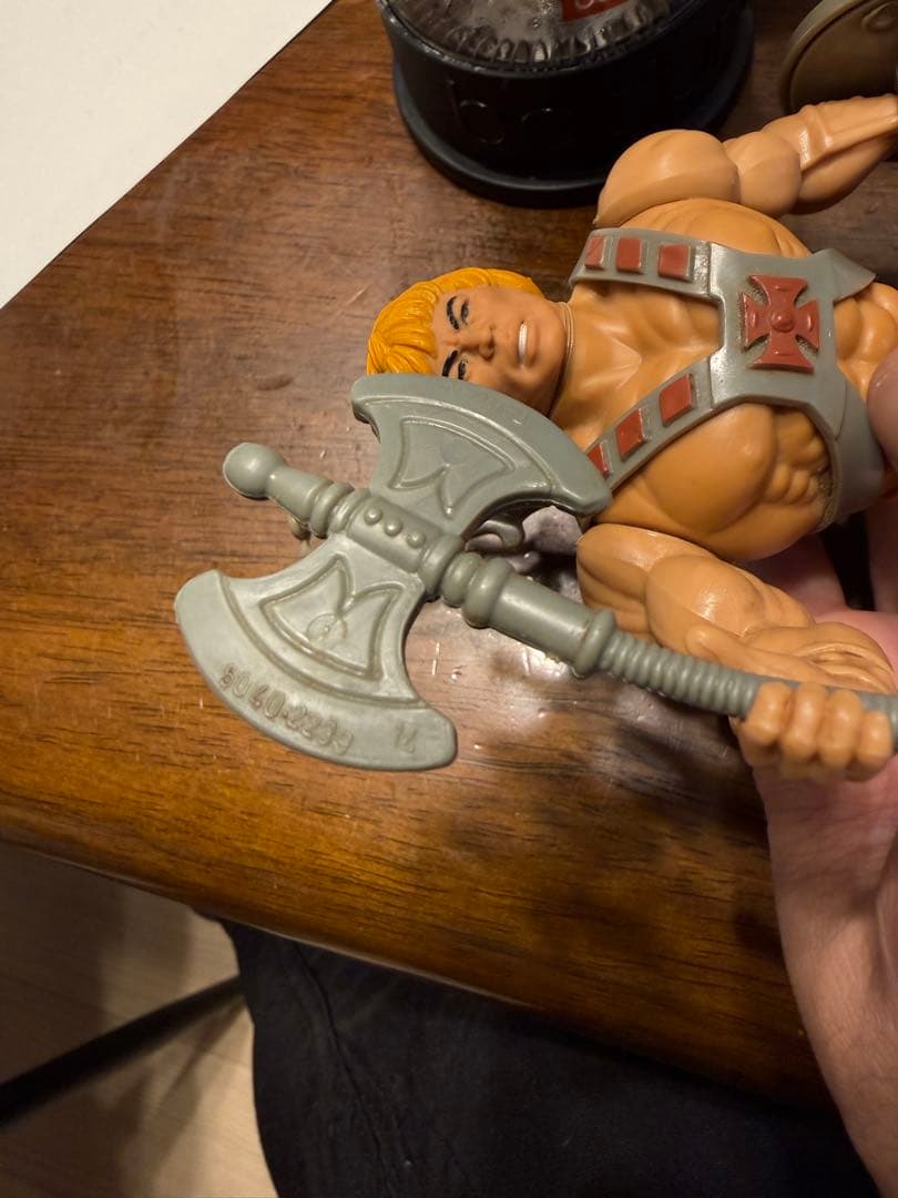 MOTU ヒーマン 1981 マテル 武器完品 マスターズオブザユニバース