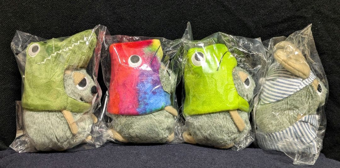 フレデリックぬいぐるみ 変身　4匹