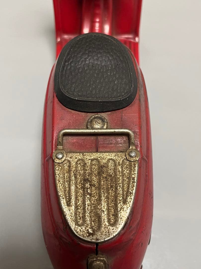 ブリキ のスクーター、旧バンダイのシルバーピジョン、ビンテージ