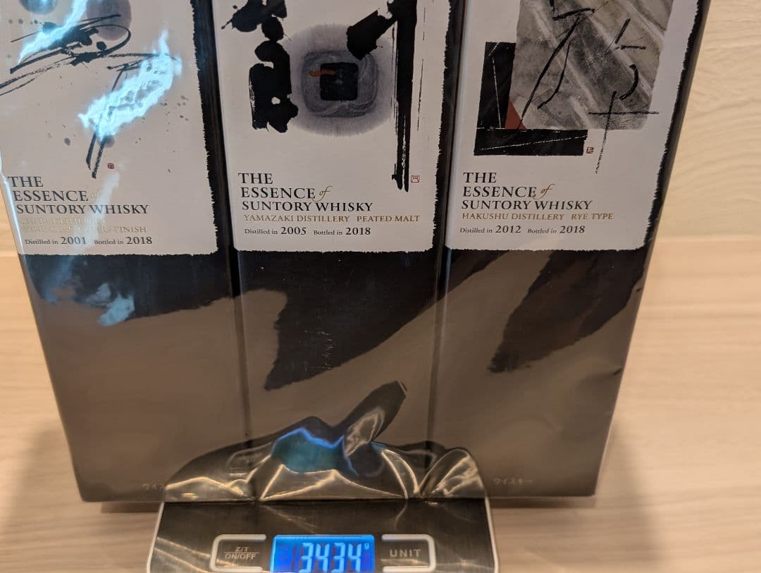 新品 エッセンス　オブ　サントリーウイスキー3本セット