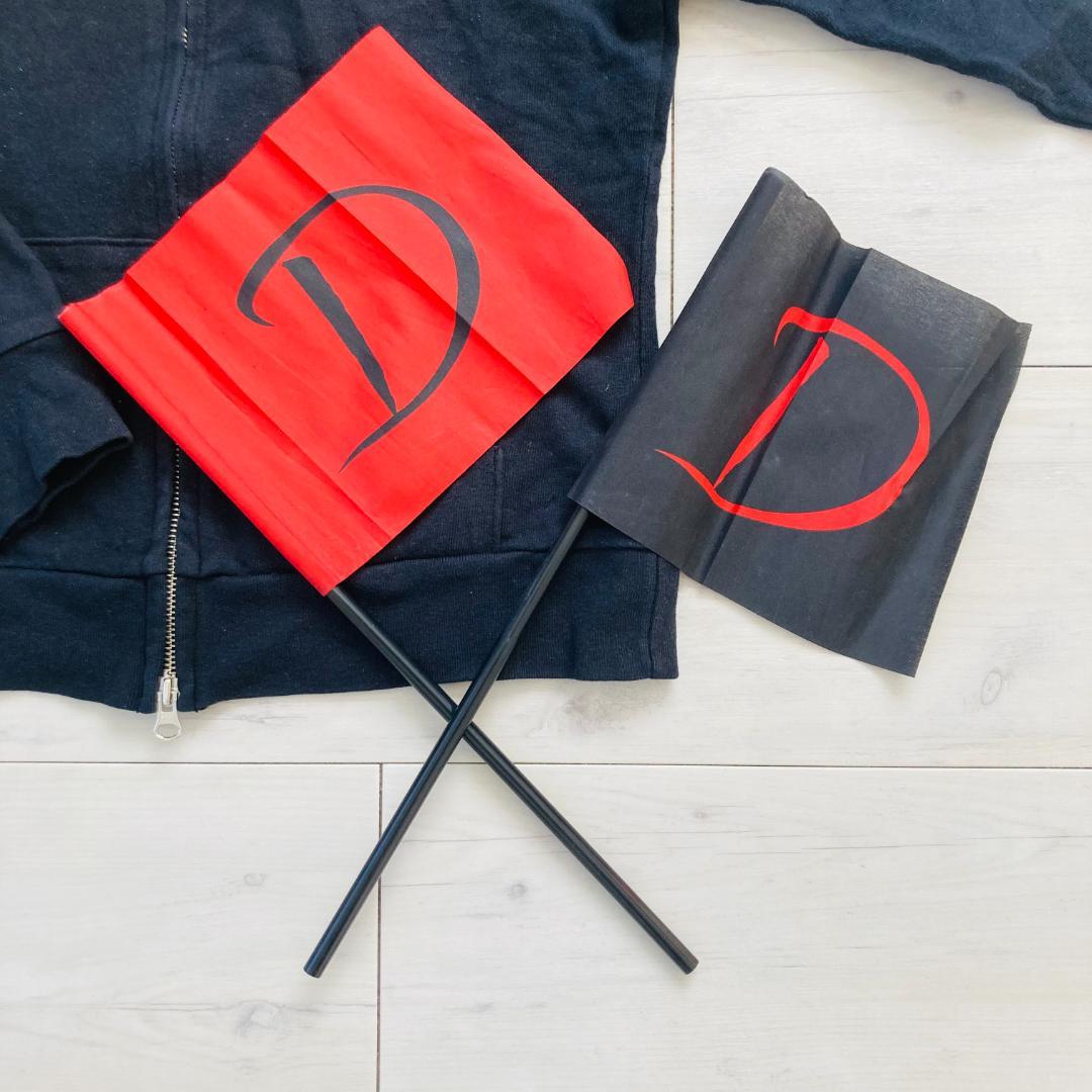 【D】under the roseパーカー フラッグ ストラップ グッズセット