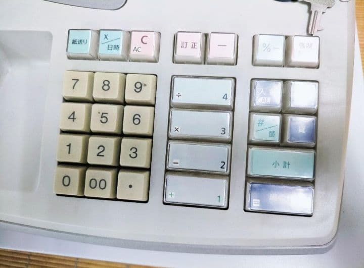 カシオレジスター　106ER　簡単便利特殊　送料込　611600