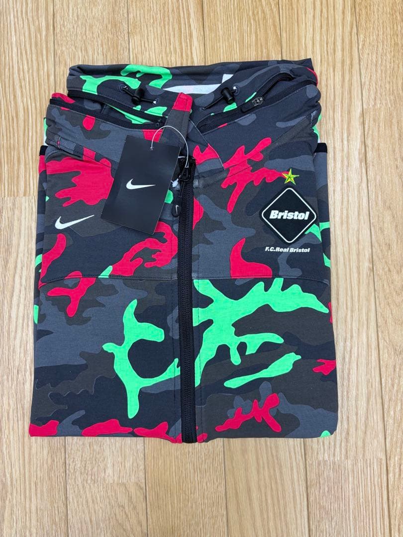 F.C.R.B NIKE＋ブリストルカモフラ ジャージ上下 新品未使用タグ付き