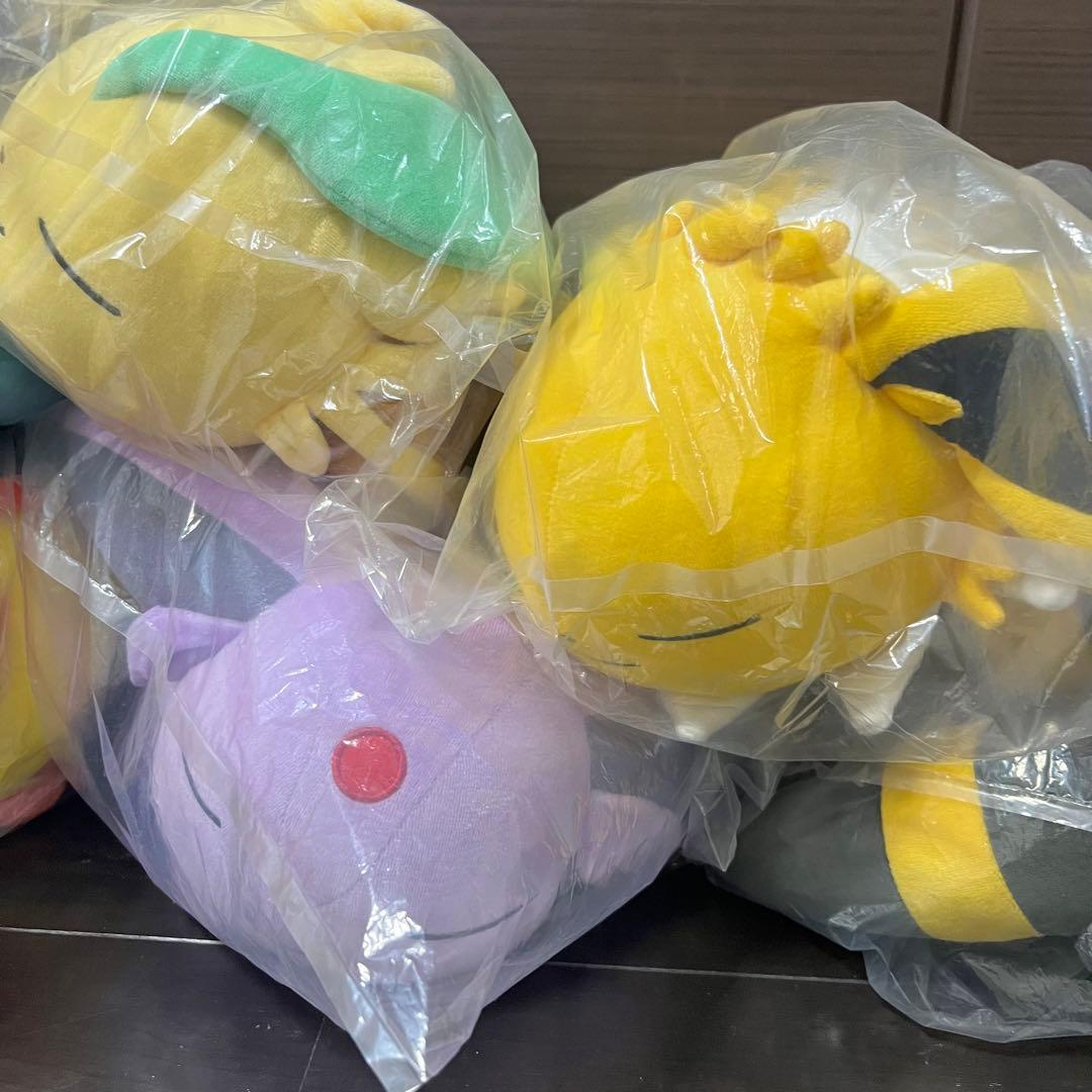 新品未開封 すやすやポケモン イーブイ ブイズ9体コンプセット