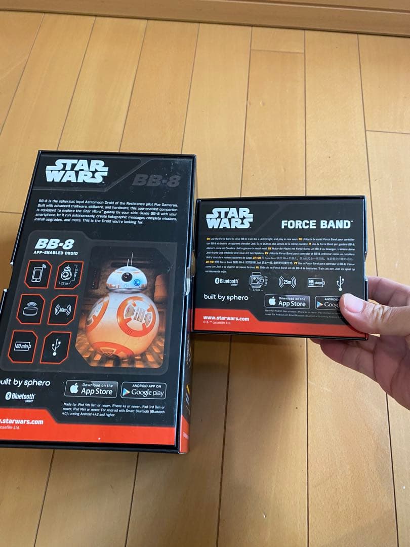 【ラジコンセット】STAR WARS BB-8 ロボット +FORCE BAND