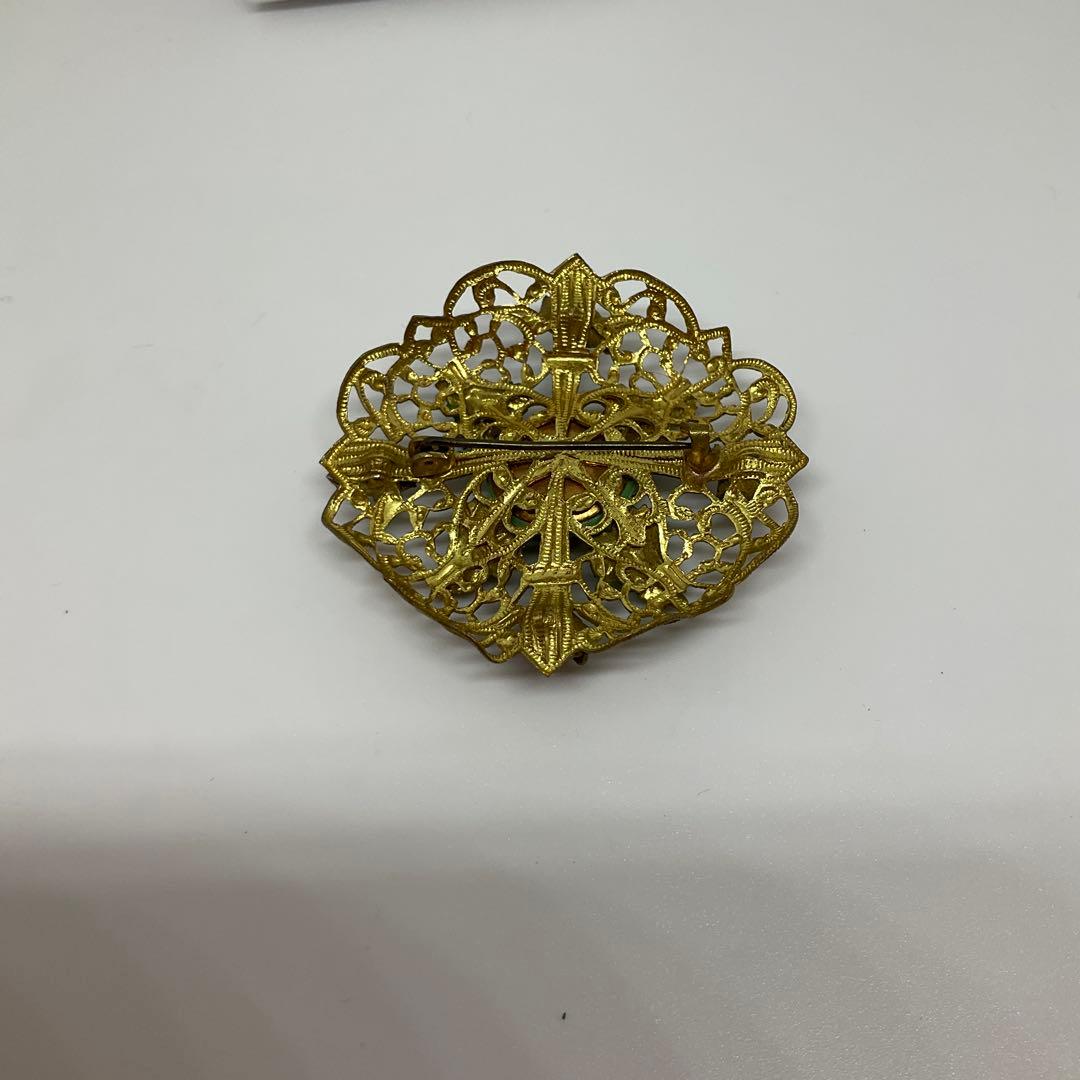 英国製ビンテージブローチ⑦