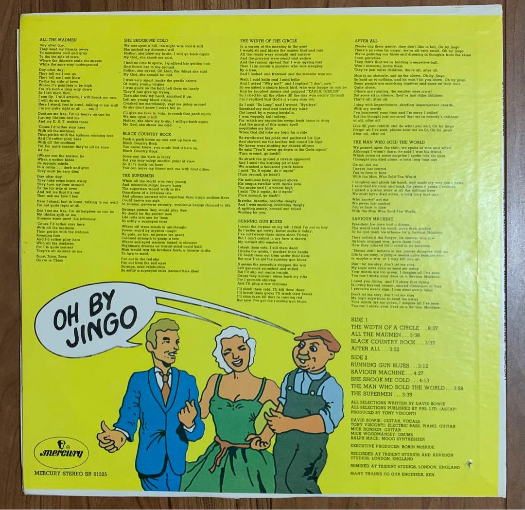 [DAVID BOWIE] 世界を売った男 1970 USA盤