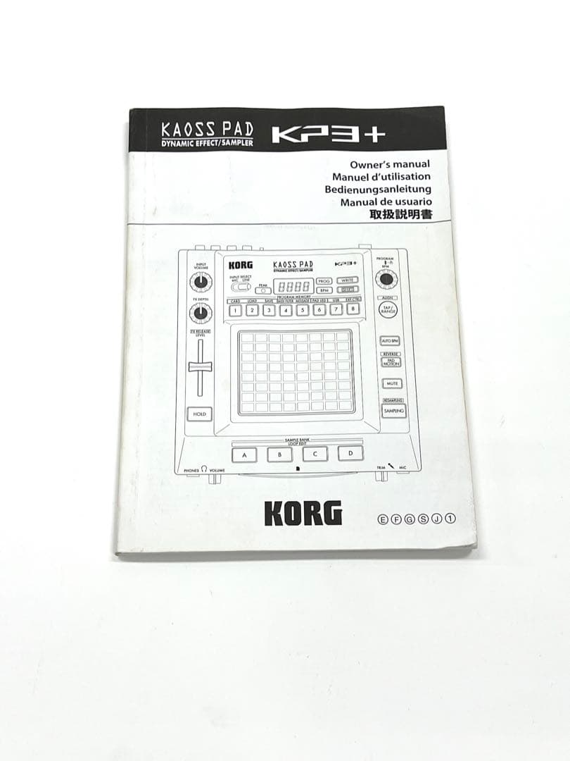 KORG コルグ KAOSS PAD KP3+ カオス パッド エフェクター