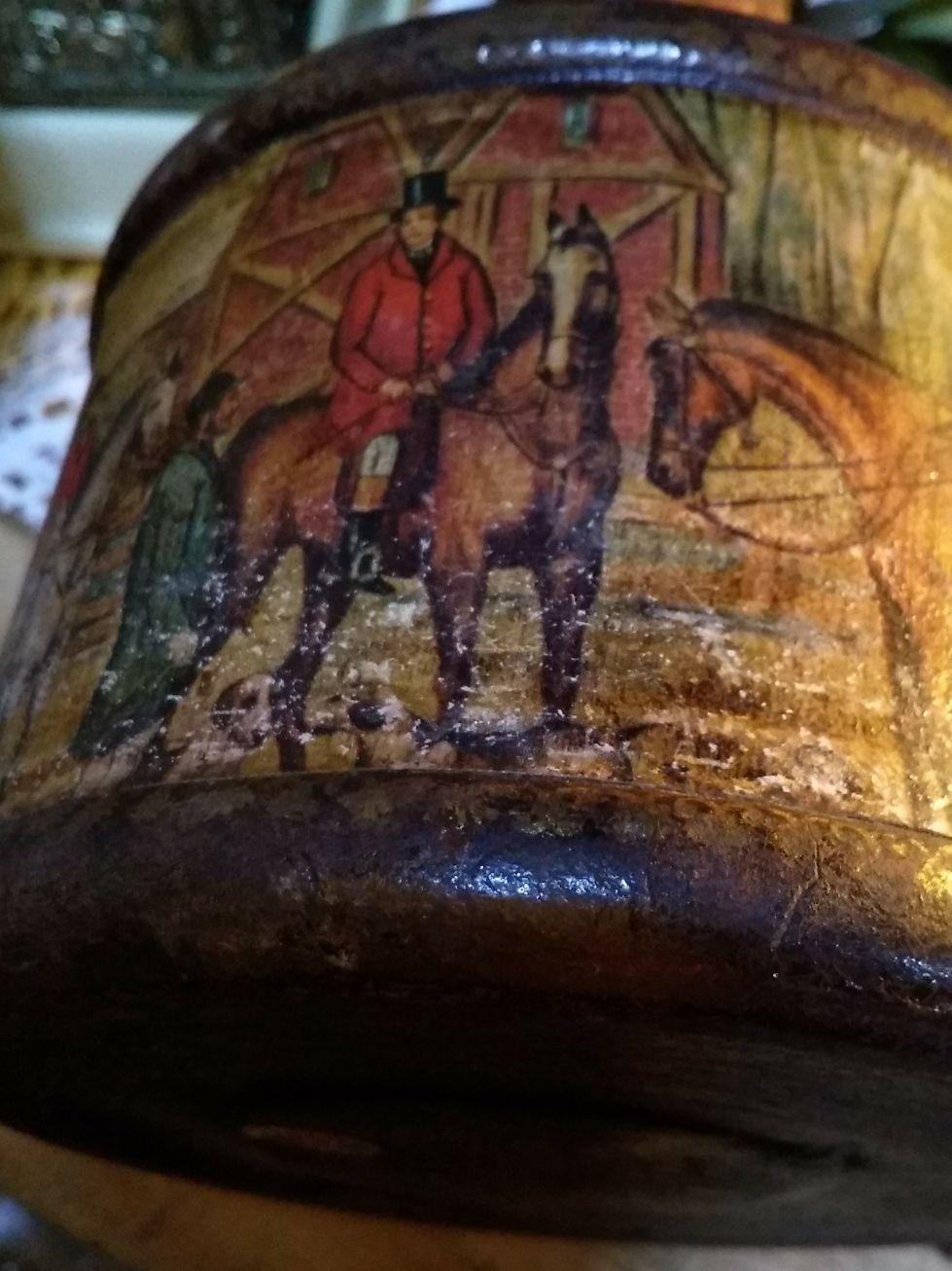 フランス蚤の市で買った古いアンティークガラス瓶