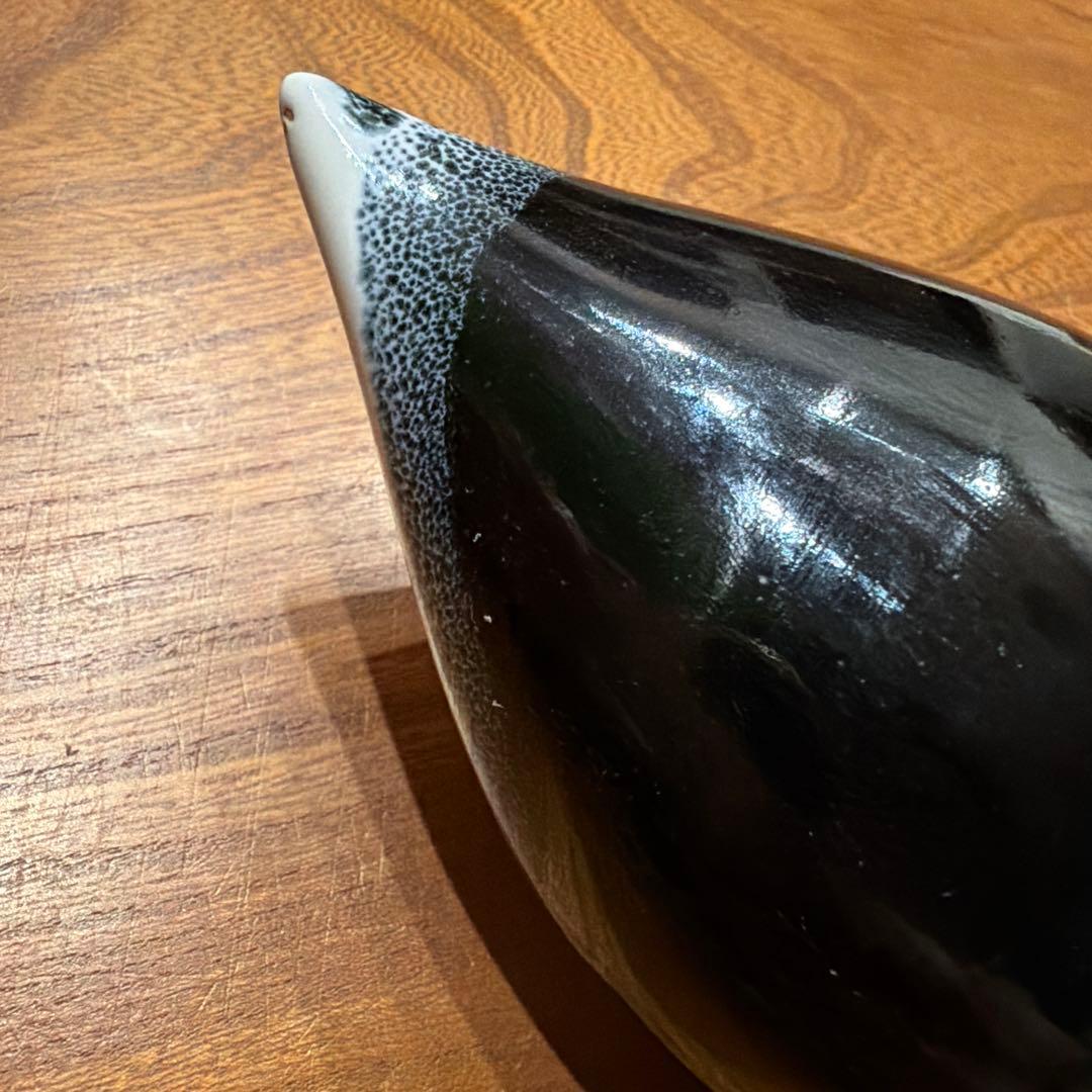 アンティーク　フィンランド製　ラップランド粘土　アヒル　刻印あり　検)アラビア